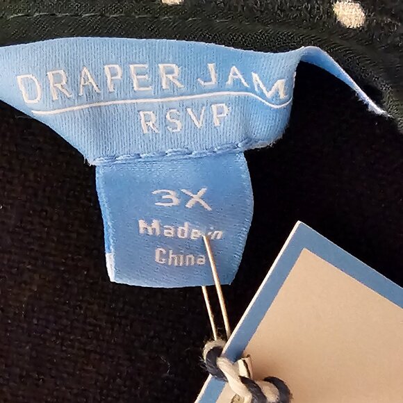 Draper James RSVP Green/White Long Sleeve Dress!  NWT! Size 3X - Picture 7 of 9